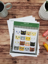 Load image into Gallery viewer, Fat Cat PDF Quilt Pattern