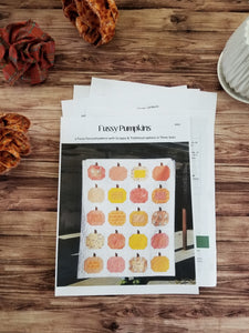 Fussy Pumpkin PDF Pattern