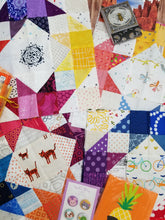 Load image into Gallery viewer, Corner Stars Quilt PDF Pattern