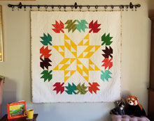 Load image into Gallery viewer, "Autumn Glow" - Throw Quilt