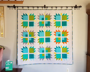 "Bearly" - Throw Quilt