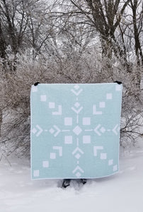 "First Flake" - Throw Quilt