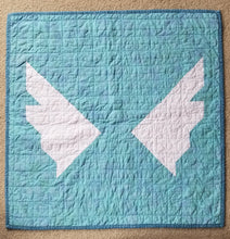 Load image into Gallery viewer, &quot;Simple Wings&quot; - Wall Hanging or Baby Quilt
