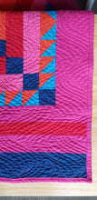 Load image into Gallery viewer, "Bear Cabin" - Modern Throw Quilt