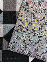 Load image into Gallery viewer, "Urban Light" - Modern Throw Quilt