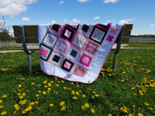 Load image into Gallery viewer, "Scrappy Courthouse" - Toddler Quilt