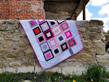 Load image into Gallery viewer, "Scrappy Courthouse" - Toddler Quilt