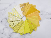 Load image into Gallery viewer, Yellow Fat Quarter Bundle - Small
