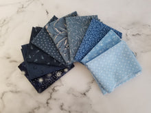 Load image into Gallery viewer, Blue Fat Quarter Bundle - Tiny