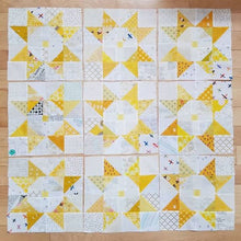 Load image into Gallery viewer, Sun Star Quilt PDF Pattern