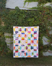 Load image into Gallery viewer, Corner Stars Quilt PDF Pattern