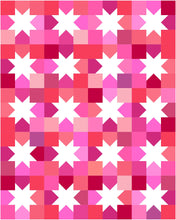 Load image into Gallery viewer, Scrap Stars Quilt PDF Pattern