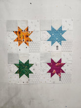 Load image into Gallery viewer, Scrap Stars Quilt PDF Pattern