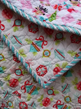 Load image into Gallery viewer, &quot;Scrappy Stars&quot; - Christmas Twin Quilt
