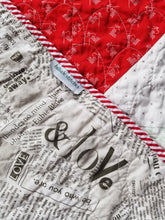 Load image into Gallery viewer, "Big Love" - Heart Throw Quilt