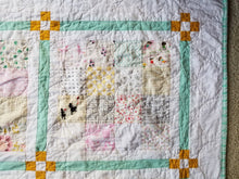 Load image into Gallery viewer, "Chamomile" Quilt - Twin Quilt