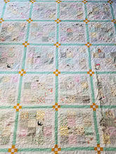 Load image into Gallery viewer, "Chamomile" Quilt - Twin Quilt