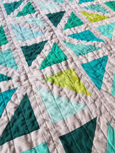 Load image into Gallery viewer, "Beautifully Broken" - Throw Quilt