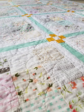 Load image into Gallery viewer, "Chamomile" Quilt - Twin Quilt