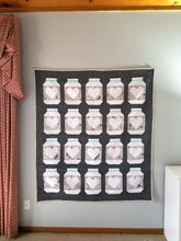 Load image into Gallery viewer, "Farmhouse Mason Jar" - Throw Quilt