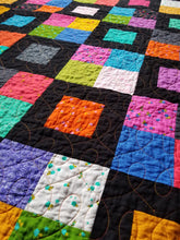 Load image into Gallery viewer, "Charming Frames" - Throw Quilt