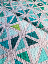 Load image into Gallery viewer, &quot;Beautifully Broken&quot; - Modern Throw Quilt