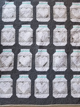 Load image into Gallery viewer, "Farmhouse Mason Jar" - Throw Quilt