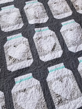 Load image into Gallery viewer, "Farmhouse Mason Jar" - Throw Quilt