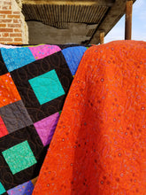Load image into Gallery viewer, "Charming Frames" - Throw Quilt