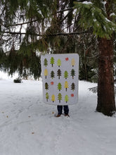 Load image into Gallery viewer, "Twilight Forest" - Small Throw Quilt