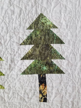 Load image into Gallery viewer, "Twilight Forest" - Small Throw Quilt