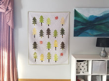 Load image into Gallery viewer, "Twilight Forest" - Small Throw Quilt