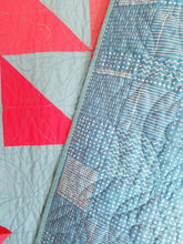 Load image into Gallery viewer, "Evergreen" - Throw Quilt