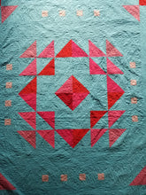 Load image into Gallery viewer, "Evergreen" - Throw Quilt