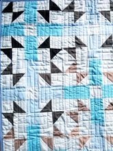 Load image into Gallery viewer, "Cross Play" - Throw Quilt