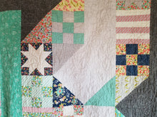 Load image into Gallery viewer, "Butterfly Patch" - Throw Quilt