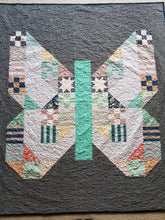 Load image into Gallery viewer, "Butterfly Patch" - Throw Quilt