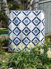Load image into Gallery viewer, "Connection" - Throw Quilt
