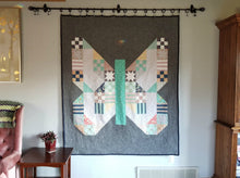 Load image into Gallery viewer, "Butterfly Patch" - Throw Quilt
