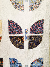 Load image into Gallery viewer, "Butterfly Bouquet" - Modern Throw Quilt