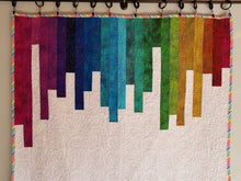 Load image into Gallery viewer, "Paint Drip" - Throw Quilt