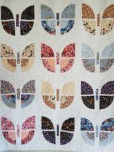 Load image into Gallery viewer, "Butterfly Bouquet" - Modern Throw Quilt