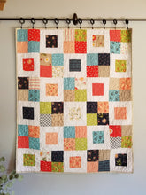 Load image into Gallery viewer, "Charming Frames" - Floral Toddler Quilt