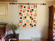 Load image into Gallery viewer, "Charming Frames" - Floral Toddler Quilt