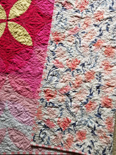 Load image into Gallery viewer, "Sonic Bloom" - Throw Quilt