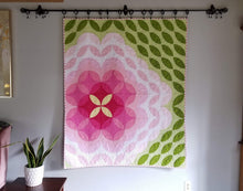 Load image into Gallery viewer, "Sonic Bloom" - Throw Quilt