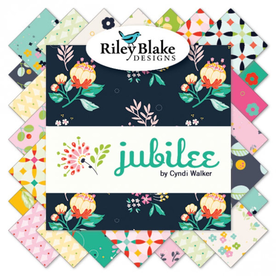 Jubilee by Cyndi Walker, Riley Blake, Fabric, Precut, Cotton Fabric, J –  Hillside Stitches