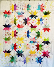 Load image into Gallery viewer, Corner Stars Quilt PDF Pattern