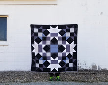 Load image into Gallery viewer, "Urban Light" - Modern Throw Quilt