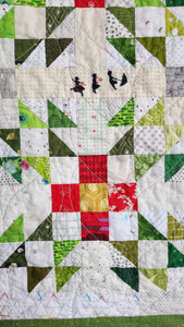 "Guardian" - Throw Quilt